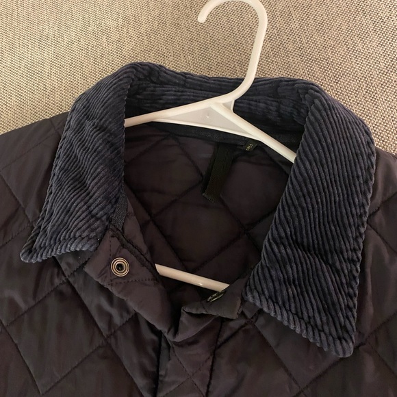 Barbour Heritage Liddesdale Quilted Jacket - Navy Blue - XL - Picture 3 of 4